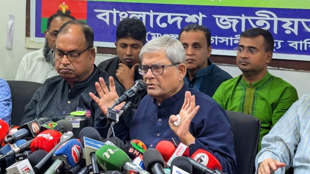 A group is plotting to create anarchy: Mirza Fakhrul