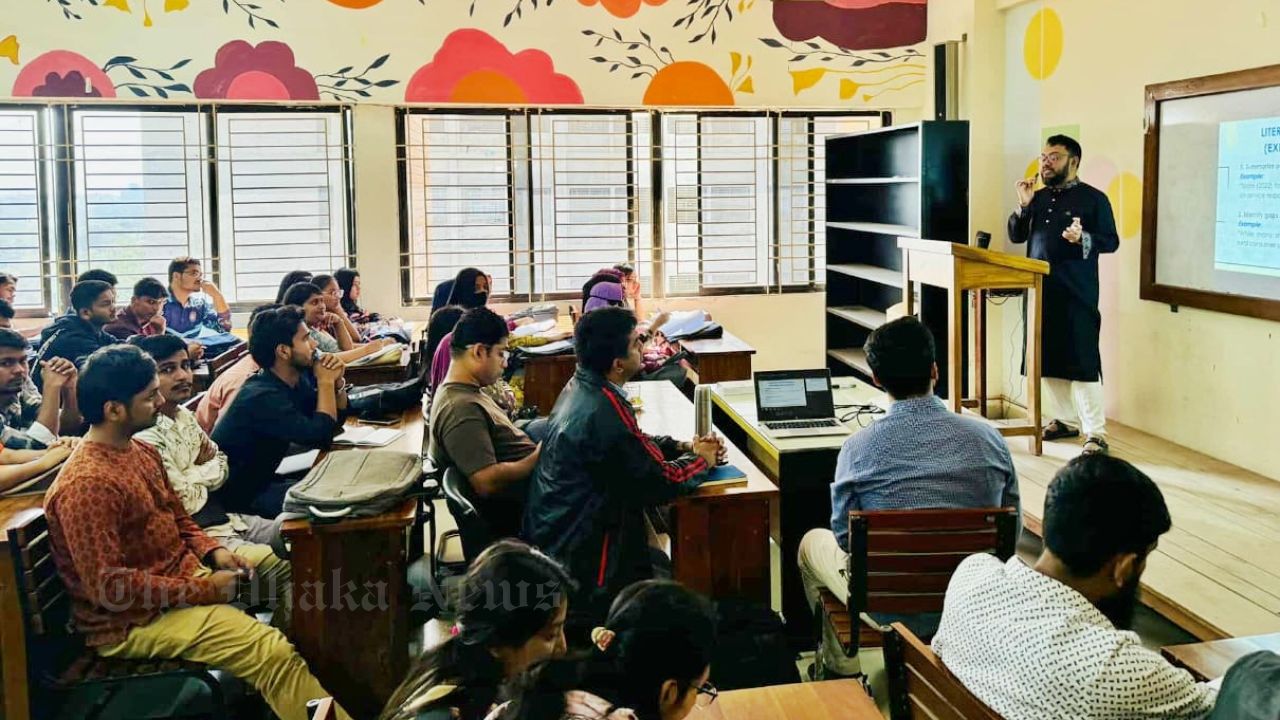 Workshop on Academic Writing and Literature Review held at JKKNIU