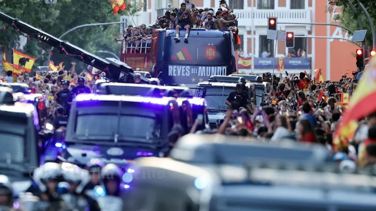 Spain Celebrate World Cup Glory as Two Million Fans Flood Madrid for Victory Parade